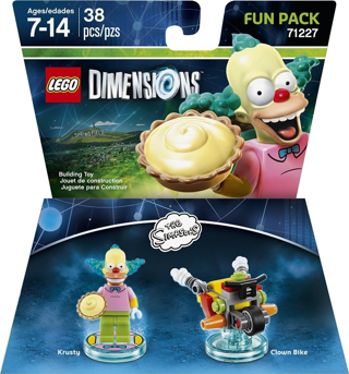 [NEW] LEGO Toys - Dimensions Series, The Simpsons :: Krusty The Clown Fun Pack - FREE SHIPPING