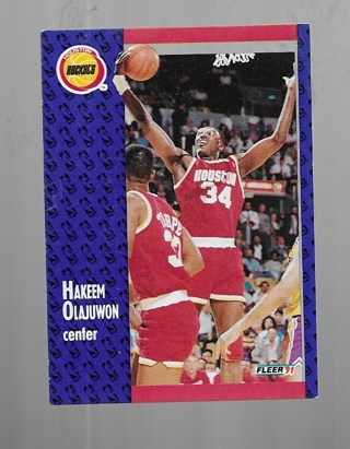 1991 FLERR HAKEEM OLAJUWON #77