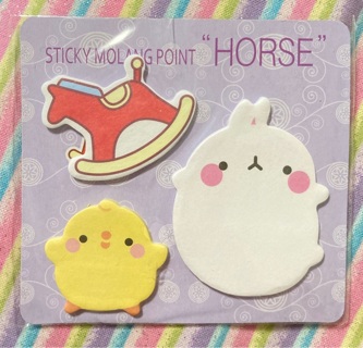 Kawaii molang memo pad 