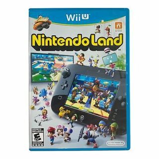 Nintendo Land (Wii U, 2012) with manual
