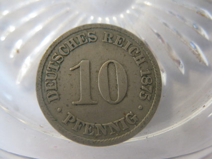 (FC-908) 1875-B Germany: 10 Pfennig