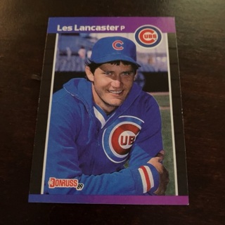 1989 Donruss - [Base] #341.2 Les Lancaster (*Denotes Next to PERFORMANCE)