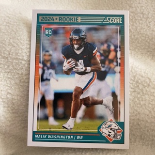 2024 Score - Rookies #370 Malik Washington (RC)