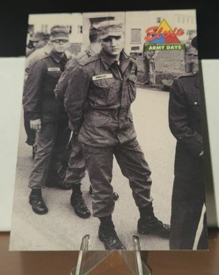 1992 The River Group Elvis Presley "Army Days" Card #45