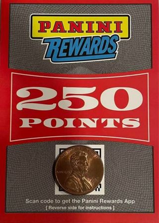 Panini Rewards 250 points Sports