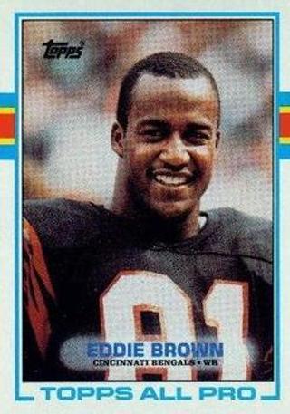 Tradingcard - 1989 Topps #24 - Eddie Brown AP - Cincinnati Bengals