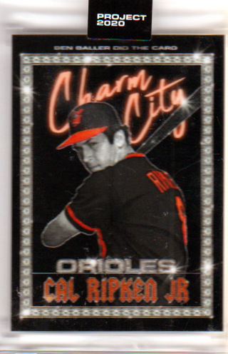 Cal Ripken, Jr., 2020 Topps SEALED, Charm City Card #109, Baltimore Orioles, (L3)