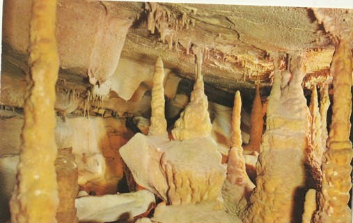 Vintage Unused Postcard: (gin8): Mammoth Cave, KY