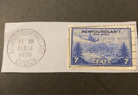 Newfoundland 1950 cancel 