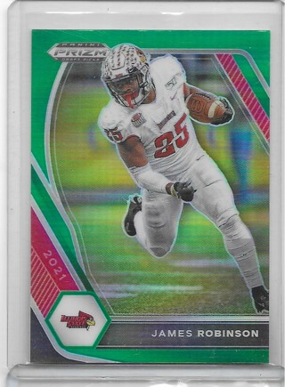 James Robinson 2021 Prizm Draft Prizms Green #86