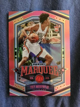 2021-22 Chronicles Marquee Pink Rookie Trey Murphy III