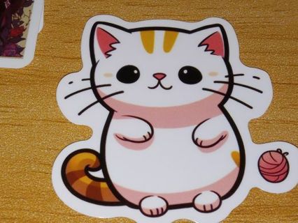 Cute new 1⃣ vinyl lap top sticker no refunds regular mail very nice quality