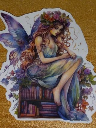 Pretty new one big vinyl lap top sticker no refunds regular mail very nice quality