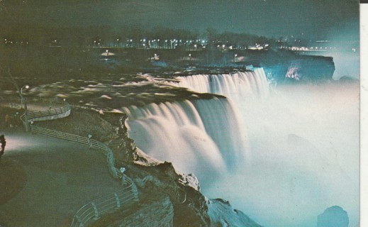 Vintage Used Postcard: gin: 1948 American Falls, Niagara Falls, ,NY