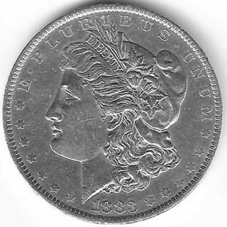 1883-O Morgan Silver Dollar