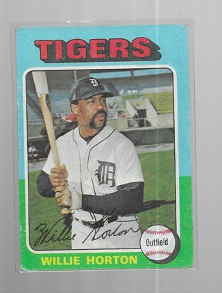 1975 TOPPS WILLIE HORTON #66