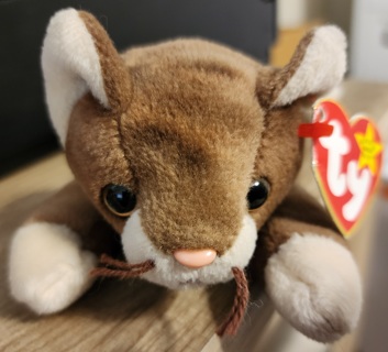 NEW - TY Beanie Baby - "Pounce"