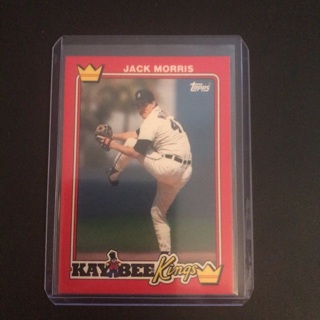 1990 Kaybee Kings Jack Morris #19