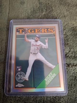 Riley Greene rc Detroit Tigers 