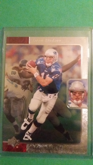 drew bledsoe football card free shipping