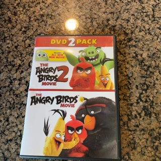 The Angry Birds Movie 1 and 2 DVD Set