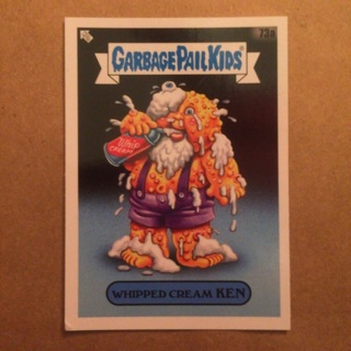 2021 Garbage Pail Kids Trading Card - WHIPPED CREAM KEN (Card # 73a)