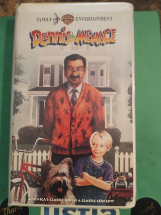 vhs dennis the menace free shipping