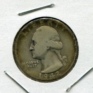 1942 P Washington Quarter-90% Silver!