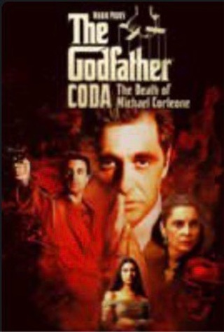 The Godfather Coda The Death of Michael Corleone Vudu copy from 4K Blu-ray 