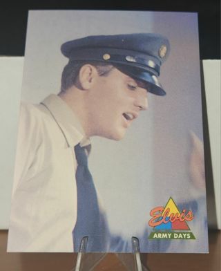 1992 The River Group Elvis Presley "Army Days" Card #50