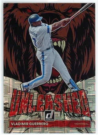 VLADIMIR GUERRERO UNLEASHED 2022 Panini Donruss Montreal Expos