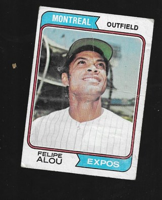 1974 TOPPS FELIPEALOU #485