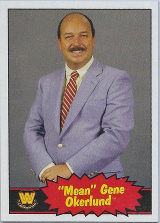 2012 Topps Heritage WWE #89 "Mean" Gene Okerlund