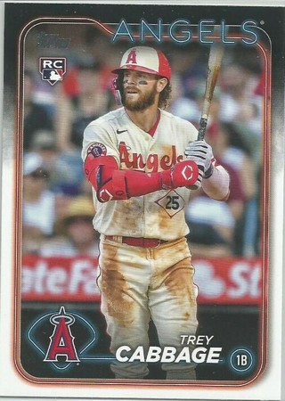 2024 Topps Series One-Trey Cabbage