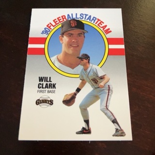 1990 Fleer - All-Star Team #2 Will Clark