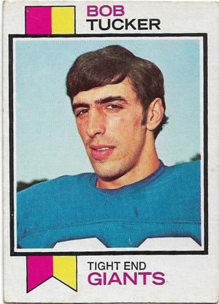 1973 TOPPS BOB TUCKER CARD