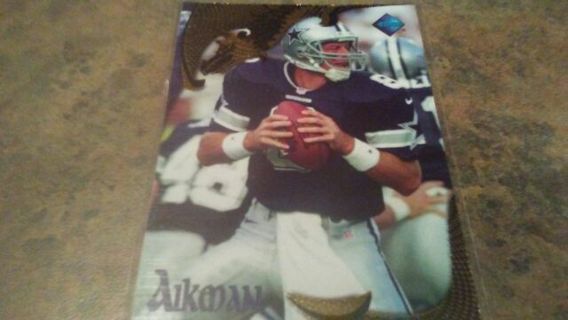 1997 COLLECTORS EDGE TROY AIKMAN DALLAS COWBOYS FOOTBALL CARD# 33