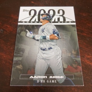 2024 Topps Series 1 - 2023 Greatest Hits #23GH-2 Aaron Judge