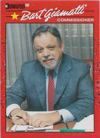 1990 Donruss #716 Bart Giamatti MEM