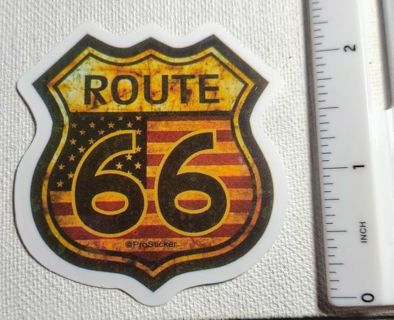 Route 66 Vinyl Decal Sticker