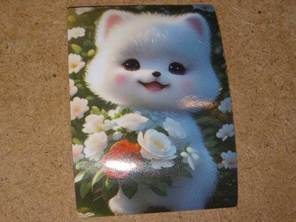 Kawaii Cute one small vinyl sticker no refunds regular mail only Very nice quality!