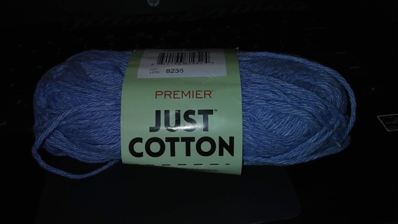 Premier Just Cotton Yarn Light Blue