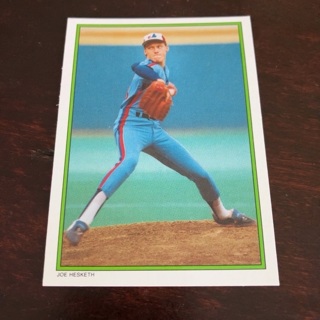 1986 Topps - Mail-In Glossy All-Star Collector's Edition #19 Joe Hesketh