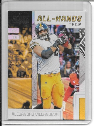 Alejandro Villanueva 2019 Score All Hands Team #AHT3