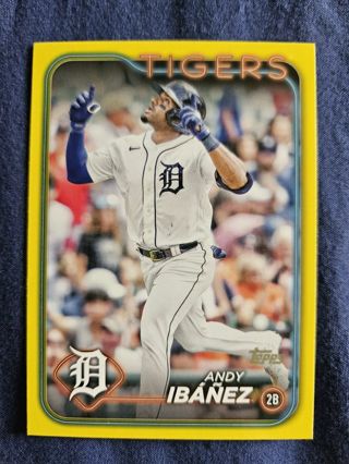 2024 Topps Yellow Andy Ibanez