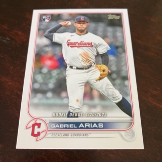 2022 Topps Update Series - [Base] #US321  Rookie Debut - Gabriel Arias