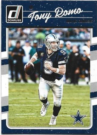 2016 DONRUSS TONY ROMO CARD