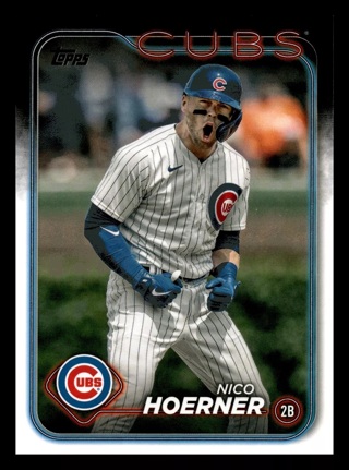 2024 Topps Nico Hoerner #204 Chicago Cubs