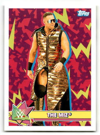 2021 Topps WWE Heritage - The MIZ Superstar Sticker Insert #S-17