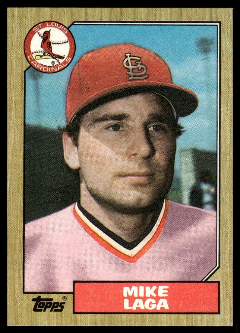 FREE: 1987 Topps Mike Laga #321 - St. Louis Cardinals